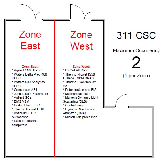 311 Zones plan
